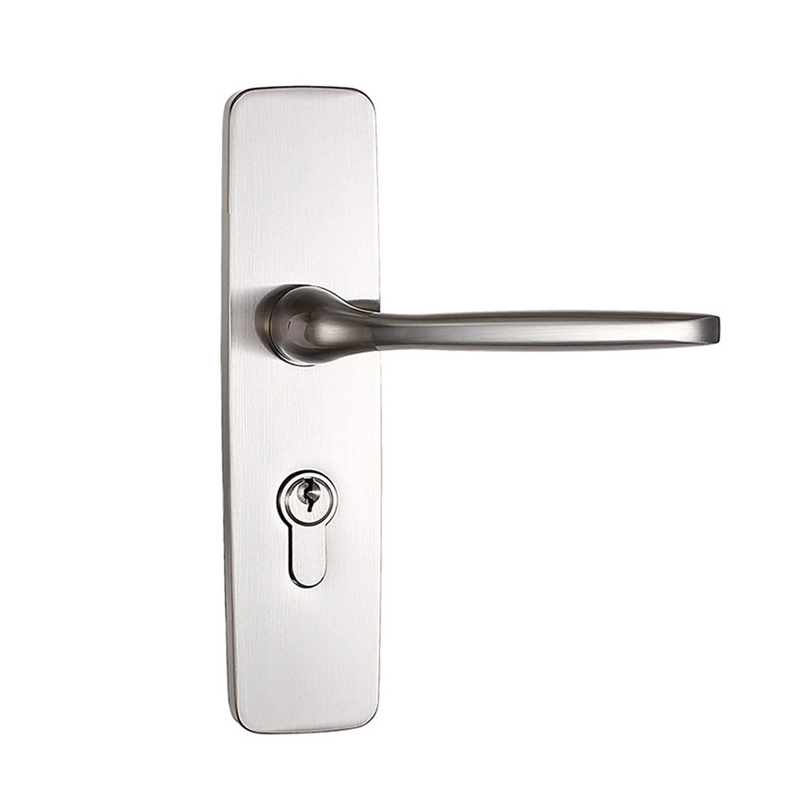 Cerradura de Puerta Baño Pestillo Simple Ducha Dormitorio Inodoro | Pestillo Simple Manija Baño Ducha Dormitorio Inodoro(Yellow bronze single tongue)
