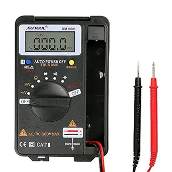 Mini VC921 3/4 DMM AD/DC Multimeter Pocket Digital Multimeter Frequency Tester 4000 Counts