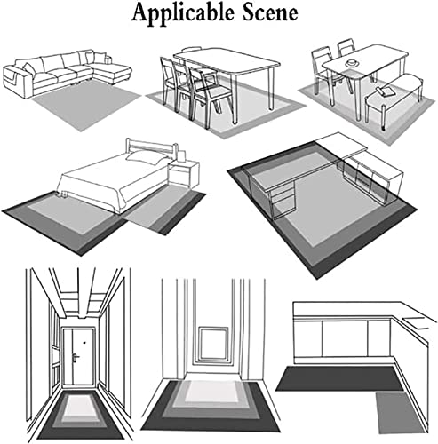Siunwdiy Tappeto Corridoio Antiscivolo，Tappeto
