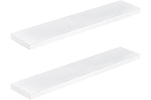 QEEIG White Long Shelf