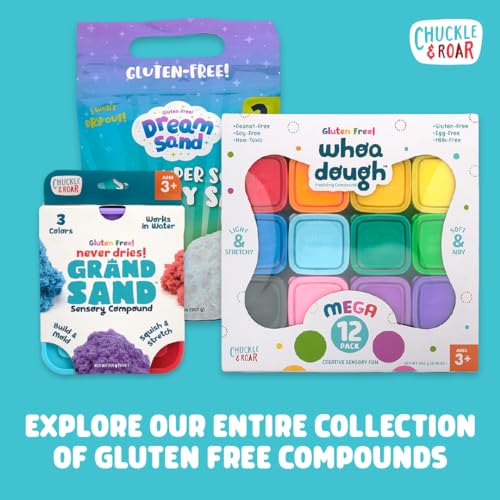 Whoa Dough Air Dry Clay Mega Pack with 12 Unique Colors by Chuckle and Roar image 2