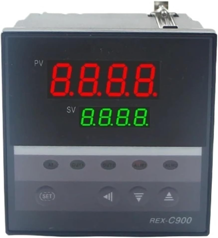 1pc 48*48 REX-C100 K J PT100 Thermostat 400 Degree 220V Digital Output Electronic PID Programmable Sensors Temperature Controller(REX-C100 J SSR)