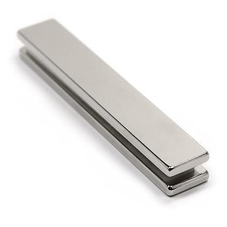 CMS MAGNETICS - (1-Piece) N52 Neodymium Bar Magnet 3 x 0.5 x 0.125 Inches Rare Earth Rectangle for Stamp Platforms Crafts and Science Projects