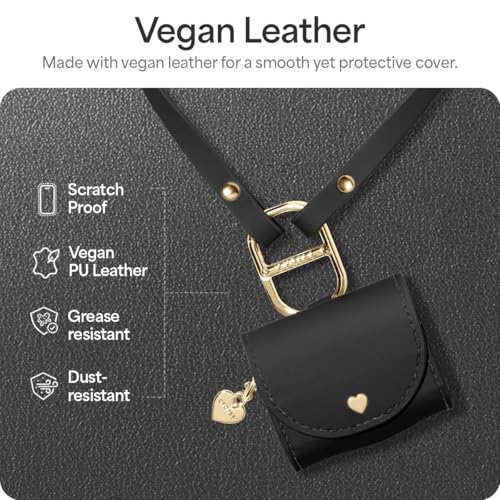 Image of Spigen Cyrill Mini Bag for Airpods 4 (2024) Case Cover - Black