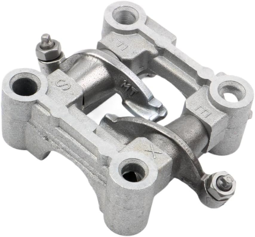 Universal Camshaft Holder Rocker Arm Assembly Compatible With Baotian BT49QT GY6 50cc 139QMB QMA 4-Stroke Engine Aftermarket Replacement