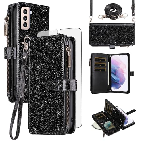 Coque S21 Plus SFC30 US Asuwish Noir antichoc pour protection de smartphone au quotidien
