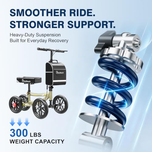 BlessReach All Terrain Knee Scooter 11