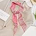 QTMY 4 Pack Purse Scarf for Bags Silk Head Scarf for Hair Handbag Women Scarfs Band Hair Neck Scarves Fashion Gifts,04