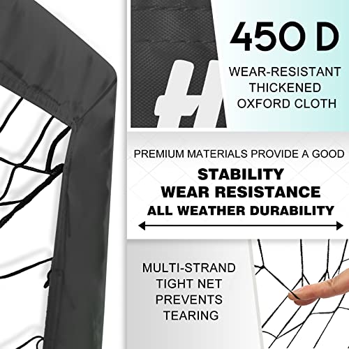 Hazacl Kid Soccer Goal For Backyard 6X4Ft Portable Soccer Net For Backyard Large Pop Up Soccer Goal Net With Carry Bag For Indoor Or Outdoor #TOP1