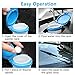 Wemk 30 Pcs Car Windshield Glass Concentrated Clean Washer Tablets, Multifunctional Effervescent Spray Cleaner Cleaning Tool, Window Cleaner