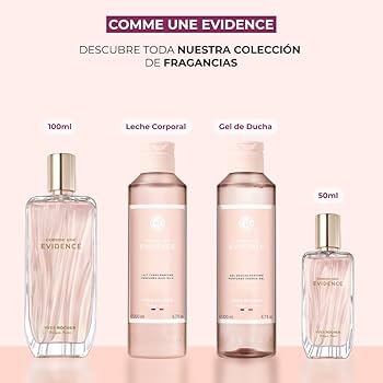 香水(女性用) YVES ROCHER Comme Une Evidence 100ml Eau de Parfum Comme Une Evidence 100 ml