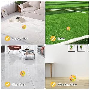 Interactive Dog Ball Toy Smart Tennis Pets Chew Toys Electric Launcher Durable Automatic Rolling Balls for Dogs Cat Bouncing Busy Ball for Smalllarge Pet yellow Automatic  Cucciolini Doodles Interactive dog ball toy smart tennis pets chew toys electric launcher durable automatic rolling balls for dogs cat bouncing busy ball for smalllarge pet yellow automatic   cucciolini doodles