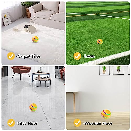 Interactive Dog Ball Toy Smart Tennis Pets Chew Toys Electric Launcher Durable Automatic Rolling Balls for Dogs Cat Bouncing Busy Ball for Smalllarge Pet yellow Automatic  Cucciolini Doodles Interactive dog ball toy smart tennis pets chew toys electric launcher durable automatic rolling balls for dogs cat bouncing busy ball for smalllarge pet yellow automatic   cucciolini doodles