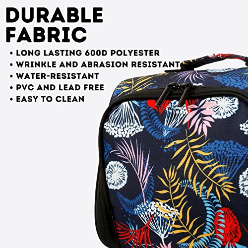 Image of J World Casey Womens Lunch Bag. Cute Insulated Lunch-Box for Teen Girls, Botanic