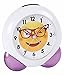 Produktbild Atlanta Wecker Smiley Emoti Liebe Love Lila Weiß - 1918-8