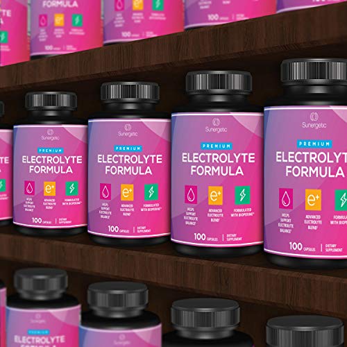 Sunergetic Premium Electrolyte Capsules – Support For Keto, Low Carb, Rehydration & Recovery - Electrolyte Replacement Tablets thumb #5