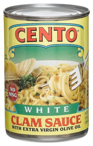 Cento - White Clam Sauce, (6)- 10.5 oz. Cans