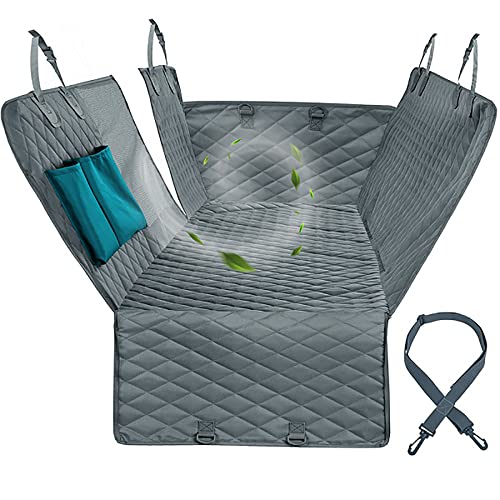 Housse de siege pour chien de retour de balade en forêt protection imperméable de voiture