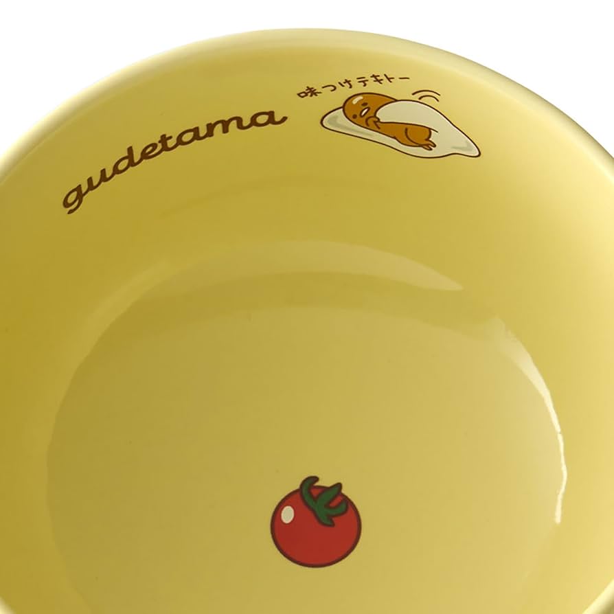 ぐでたま　お皿 Amazon.co.jp: サンリオ(SANRIO) 陶器 茶碗 ぐでたま 電子レンジ