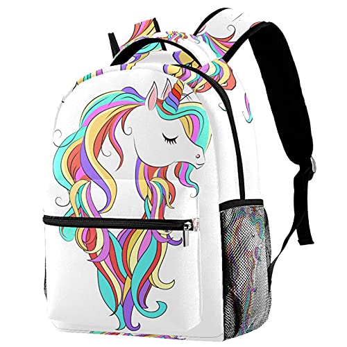 Sac à dos licorne ergonomique pour ranger la gourde des enfants sans fuite