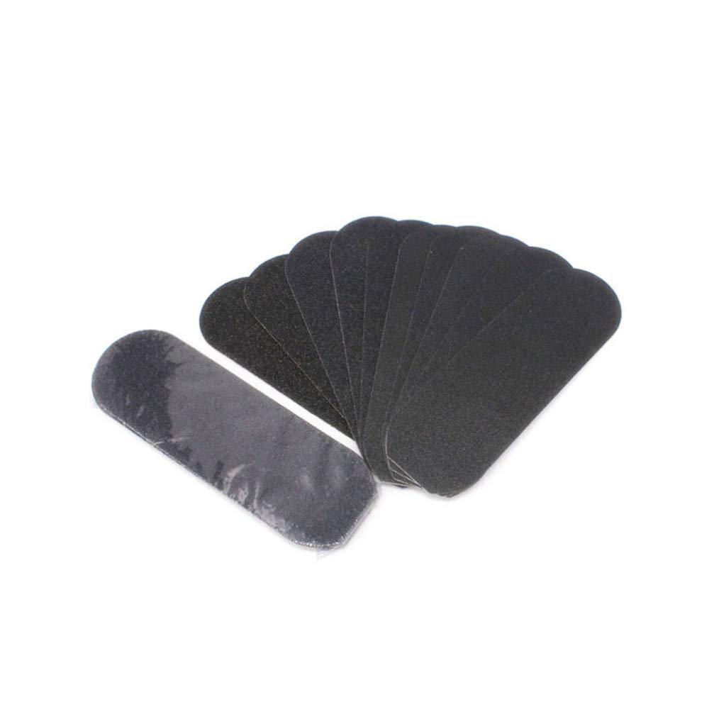 EXCEART 50pcs Foot Sandpaper Foot File for Callus Removal Portable Pedicure Accessories Care Tool, Black - Image 4