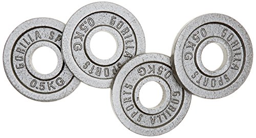 Gorilla Sports® Dischi Pesi - Singolo o Set