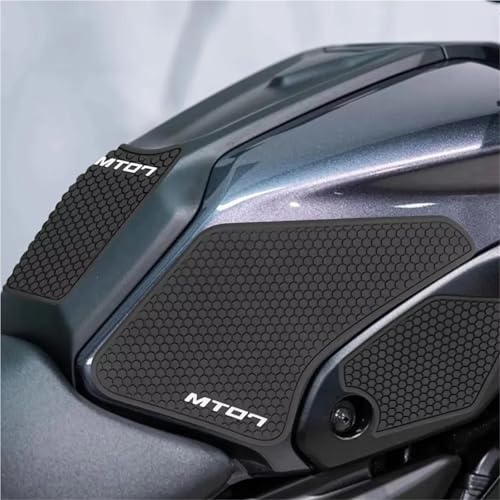 Tanque espina pescado para Yamaha MT03 protector lateral de goma resistente al roce 2