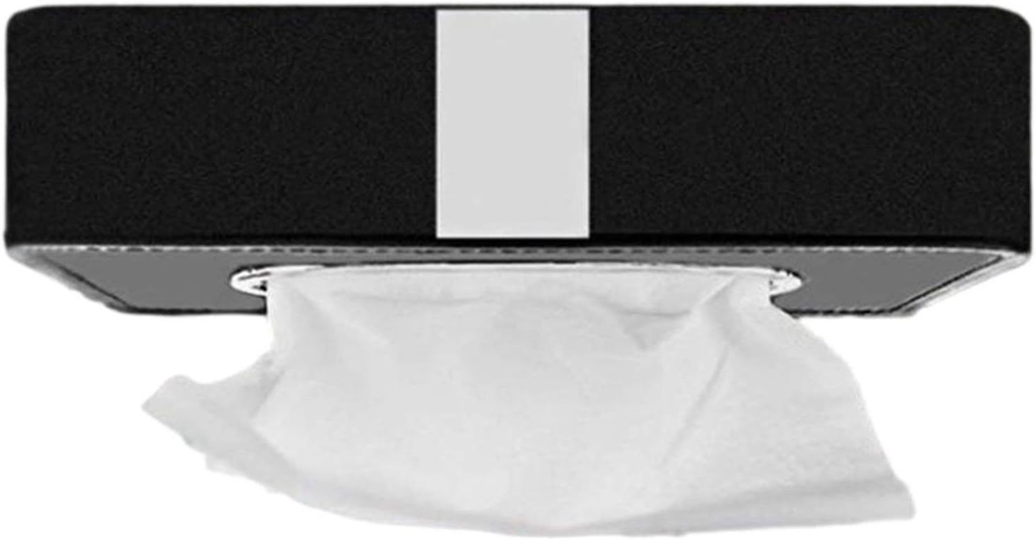 Amazon Co Jp 磁力で簡単設置 マグネット式 車 キッチン 用 ティッシュボックス 車内 冷蔵庫 ブラック 車 バイク