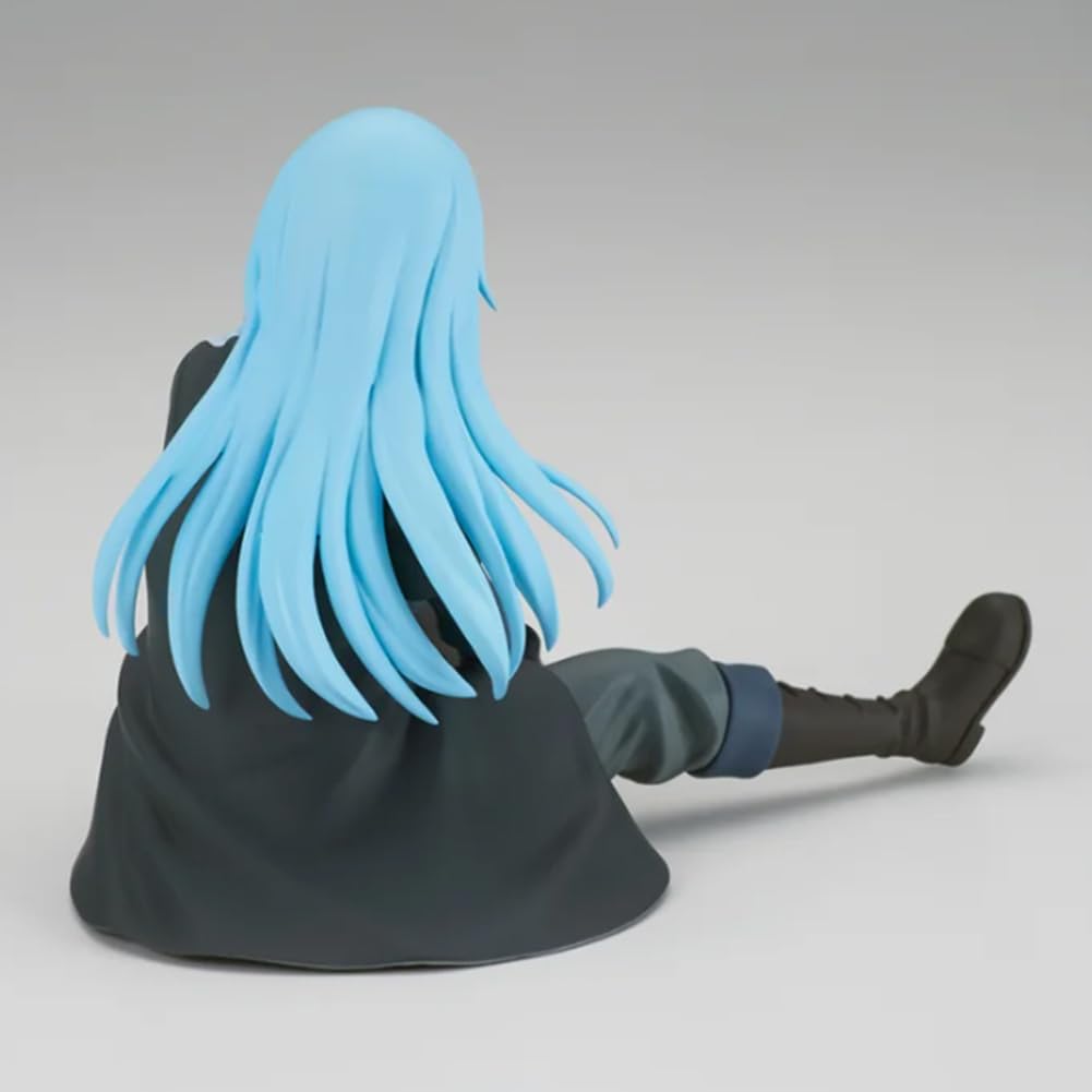 DEXSHUN Rimuru figurka anime Rimuru siedząca, model statuetka z wymiennymi akcesoriami, dekoracja, PCW, ornamenty, prezent 10 cm