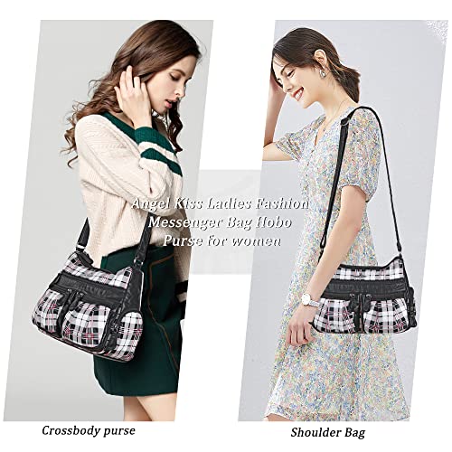 Image of Angel Kiss Crossbody Bags for Women, Ladies Shoulder Handbags and Purses Medium Faux Leather Pocketbooks | Ladies