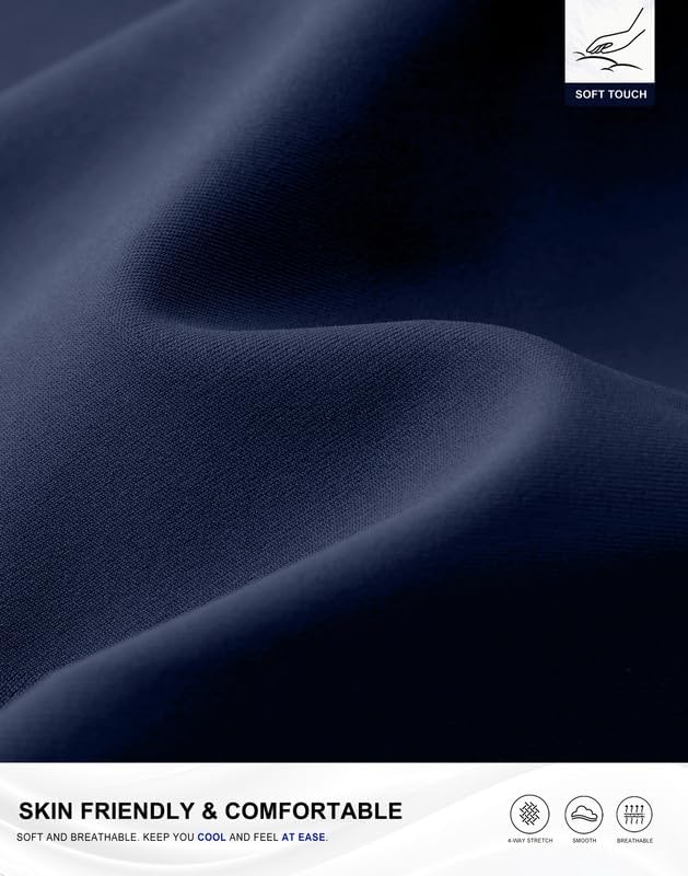 G Gradual Bermuda Shorts for Women with Pockets 12" Knee Length Women's High Waisted Stretch Long Shorts Walking Casual - Image 6