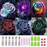 🌹HOCHWERTIGES MATERIAL: Diamant und Leinwand,as Muster mit dem Hintergrund, dass Leinwand ist wasserdicht und hat eine gleichmäßige Textur, 5D Diamant malerei ist ein kreatives Handwerk mit Harz Pailletten Harz, für seine 'einzigartige blendende Blendung, scheint im Licht, das ist die beliebteste DIY Dekorationen.