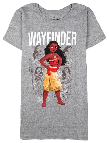 T-shirt Moana Disney pour femme avec manches courtes et motif Wayfinder