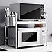 Produktbild Mikrowelle Regale Multifunktions-Küchengeräte Lagerregale Stand Backofen Rack Küchenarbeitsplatte Und Schrank Regal Edelstahl Sorgfältig Poliert Robust Und Sicherheit