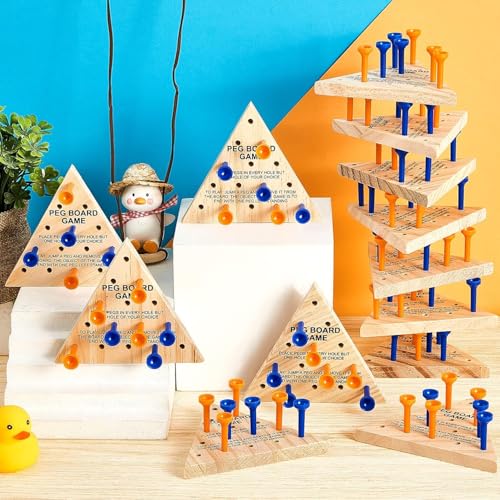 Juegos de Mesa Tablero Triángulo de Madera x50 Sets miniatura 3