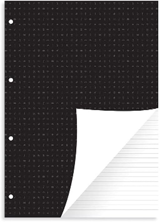 Filofax 292213 Personal Organizer Refill, A4, Memo, Ruled, White