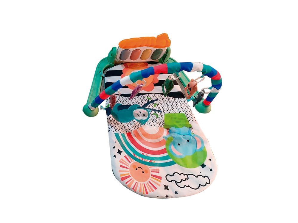 Zippy Toys, Tapete de Atividades Piano Interativo Casa em Plástico