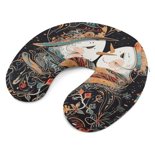 Almohada de viaje espuma viscoelástica tamaño moderado miniatura 6