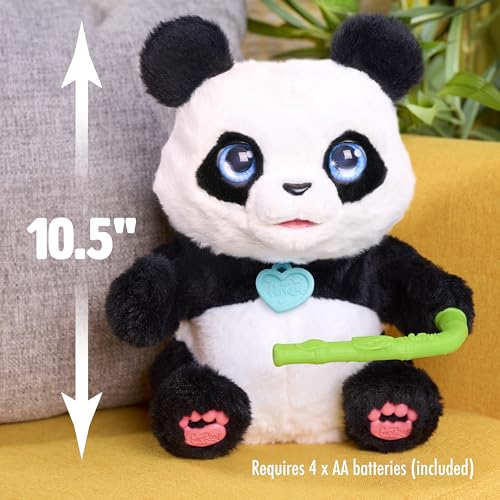 Just Play furReal Coco, der Panda, interaktives Plüschtier, über 60 Geräusche & Reaktionen, 27cm Kinderspielzeug ab 4 Jahren