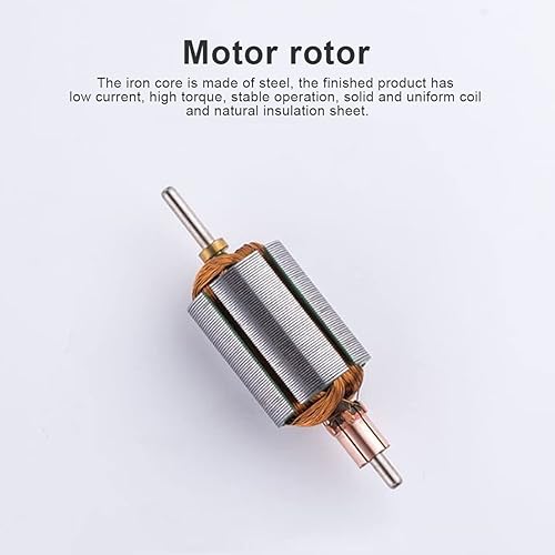 Miniatura 3 de RS385 12  24V DC Motor 9800  15000RPM Control remoto Motor eléctrico de juguete Motor secador de pelo Motor con cepillo de carbono para modelo de