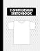 Produktbild T-Shirt Design Sketchbook: Blank T-Shirt Templates for Apparel Designer