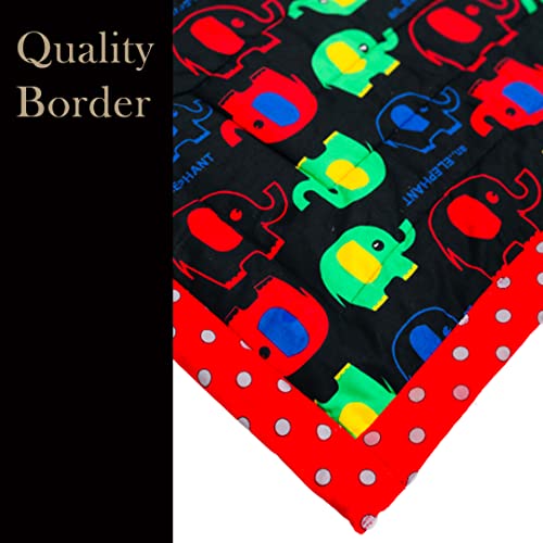 Image of Bedding Mattress for Cotton, Baby Sleeping Bed Set Godari Baby Cradle |Sleeping Mat |Multi Purpose Cushioned Bed |Baby Bed for 0 to 2 Years.