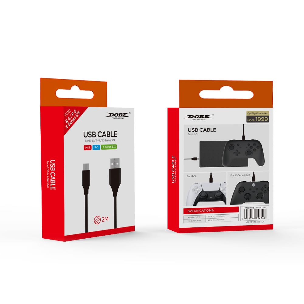 New World PS5 Controller Charging Cable for PS5 Dualsense Controller, Xbox Series X/S Controller and Nintendo Switch Special Fast Charging Cable (B08SLH182Y) Amazon Price History, Amazon Price Tracker