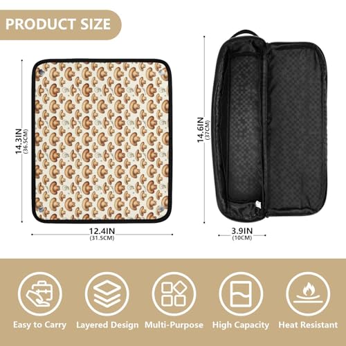 Bolsa de viaje resistente al calor para herramientas de cabello miniatura 4