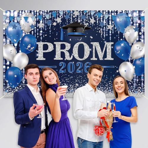 Fondo decorativo graduación Prom Night 2026 miniatura 5