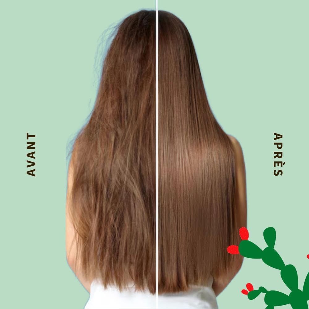 Shaeri - Soin Démêlant 200 ml - Pour tous types de cheveux - Hydratation tout en douceur - Répare et Démêle - Formule Sans Silicone - Vegan et Naturel - Tube recyclé et recyclable