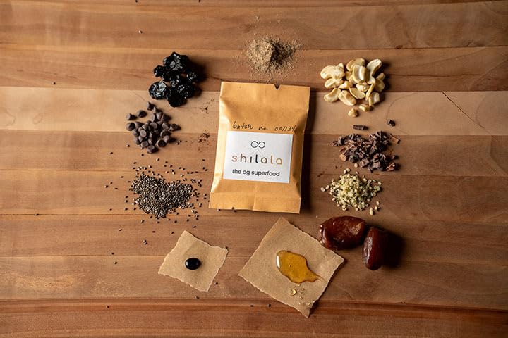 Miniatura 9 de Shilala Organic Superfood Energy Bar con 1000 mg de Shilajit  Sin gluten, vegano, sin OMG  Alto ácido fúlvico  Suplemento energético natural,