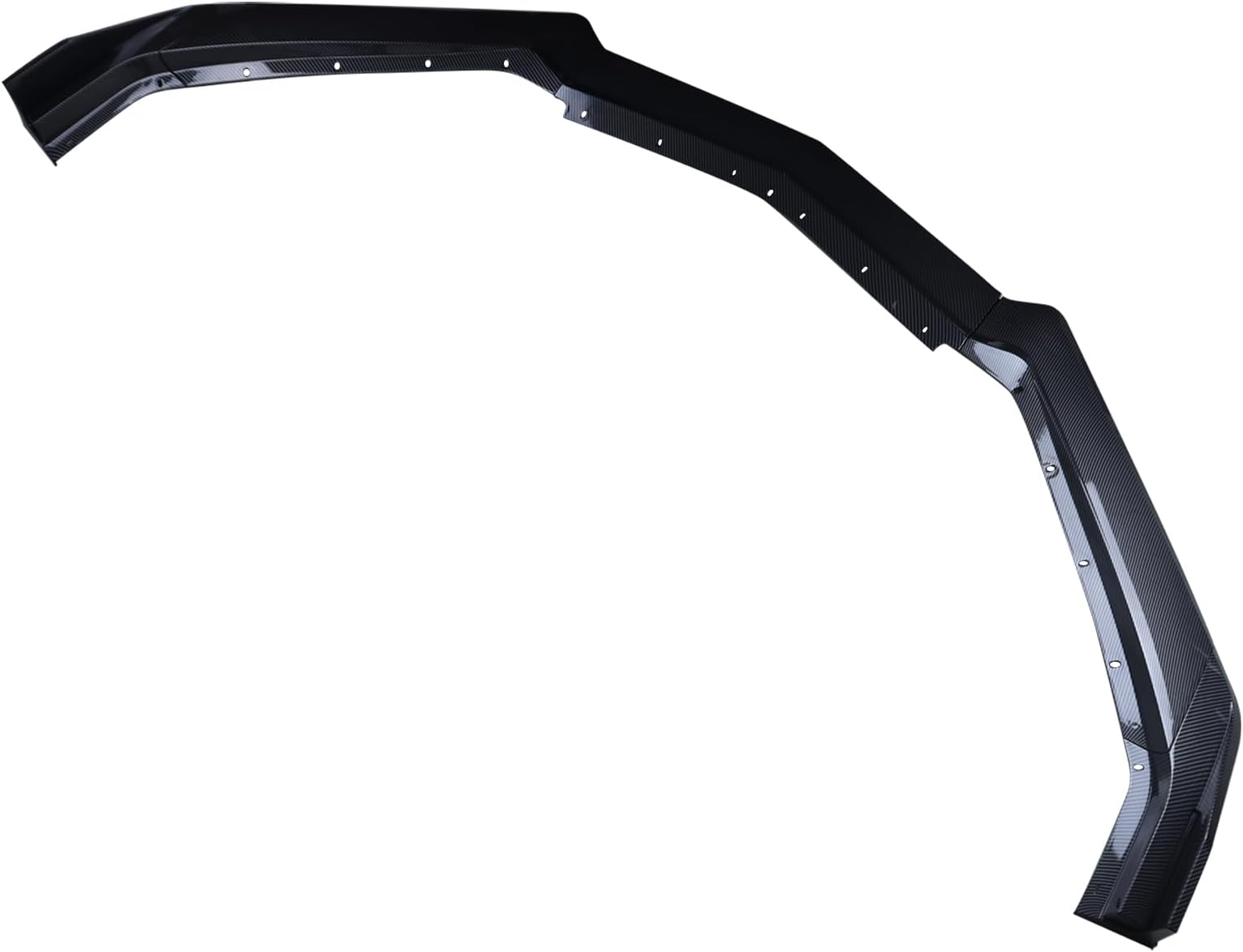 NOPOCA Front Bumper Lip Compatible with Chevy Corvette C8 Z51 2020-2024 Sport Splitter Spoiler Diffuser Protector Guard Wing Body Kit Air Dam Corvette C8 Accessories 5PCS (Glossy Carbon Fiber)