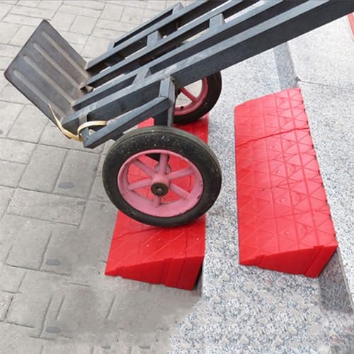 Rampa plástica portátil 16 cm altura con diseño encajable miniatura 5