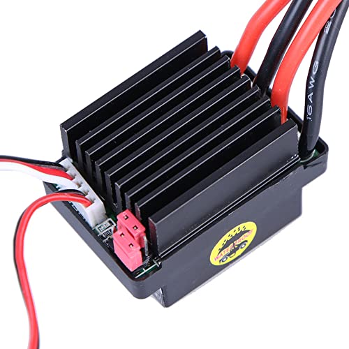 WANGCL 320A Brushed ESC Motor Speed Controller with BEC 5.6V/2A, Forward/Reverse/Brake, Compatible with 1/10 RC Car, Monster Truck, Crawler, RC Boat (6V–12V) - Image 6